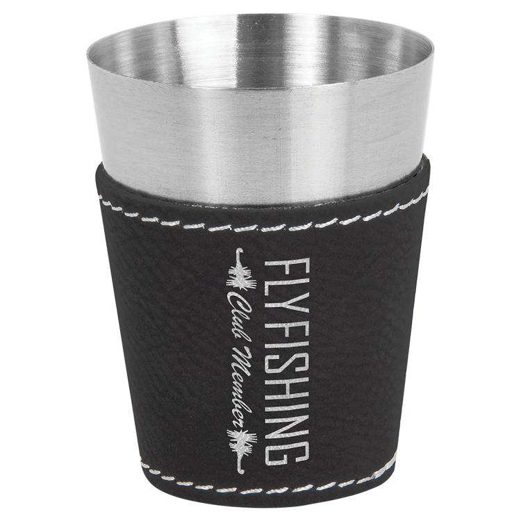 Leatherette Shot Glass