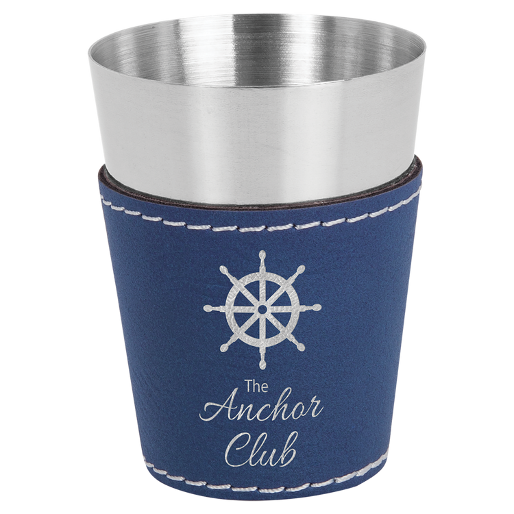 Leatherette Shot Glass