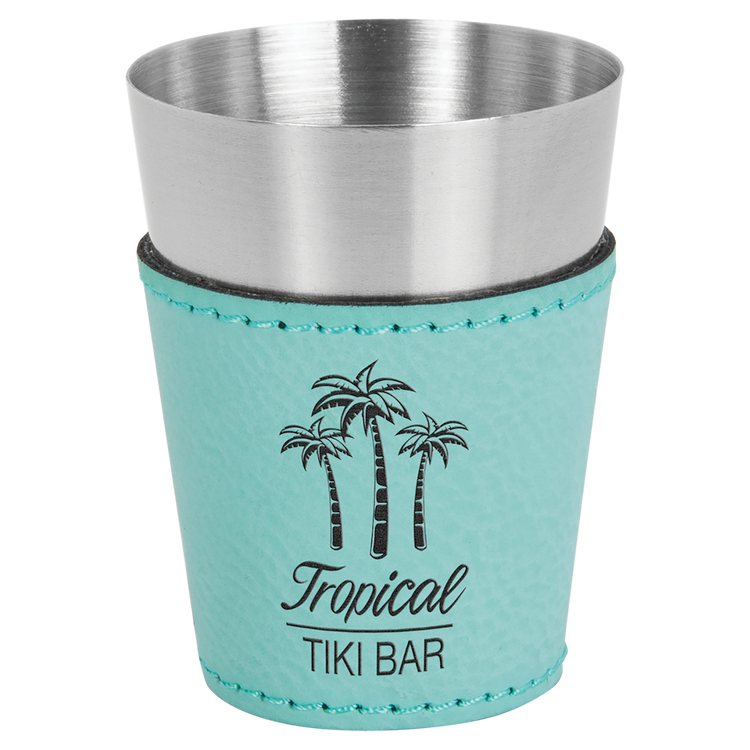 Leatherette Shot Glass