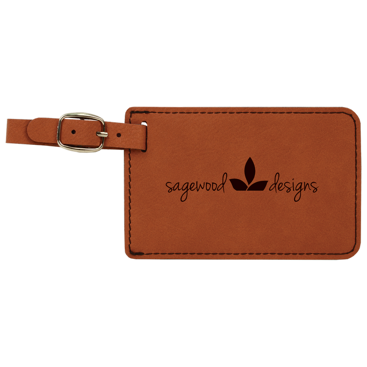 Leatherette Luggage Tag