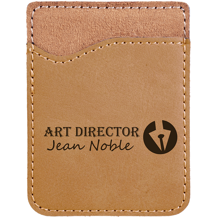 Leatherette Phone Wallet