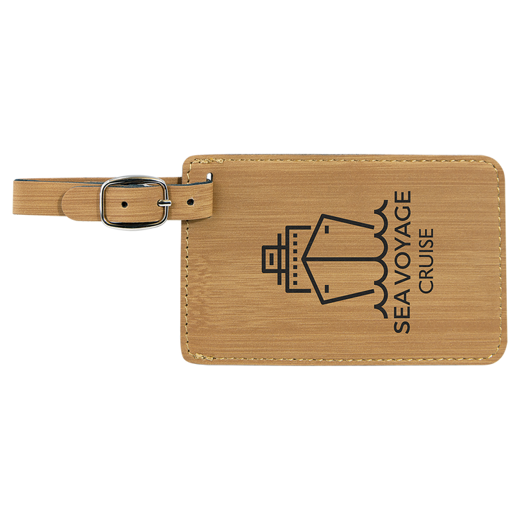 Leatherette Luggage Tag