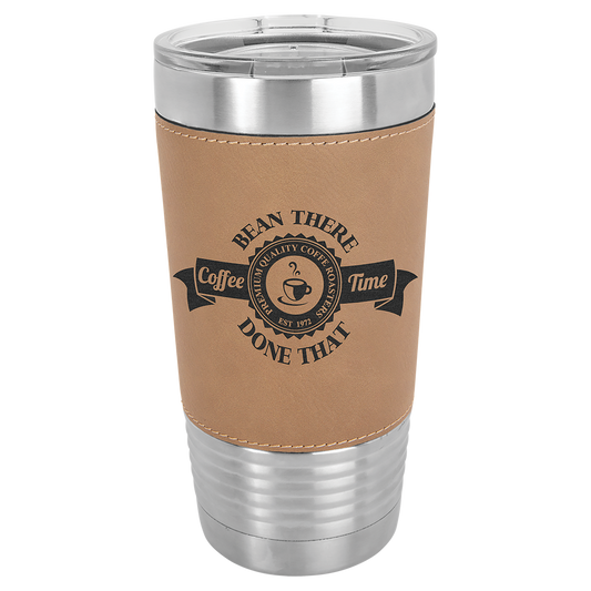20oz Leatherette Tumbler
