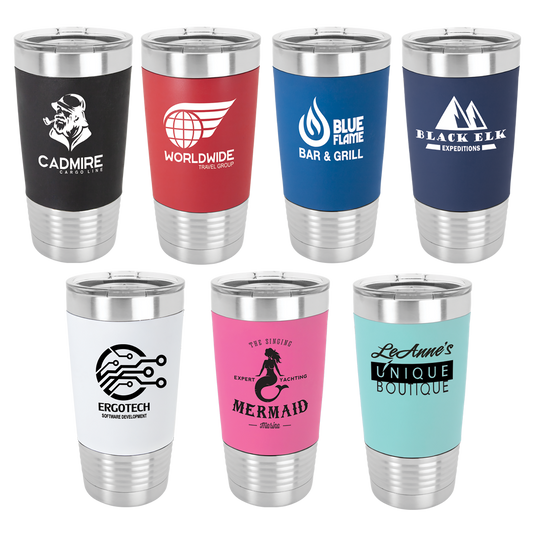 20oz Silicone Grip Tumbler