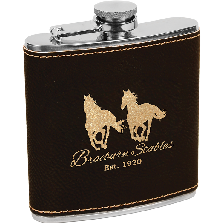 Leatherette Flask