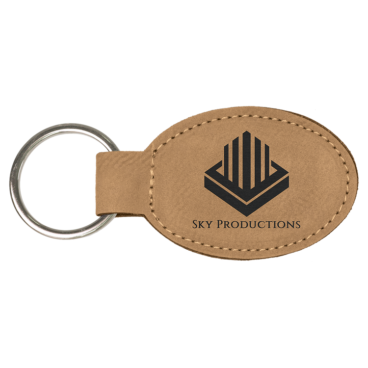 Leatherette Keychain