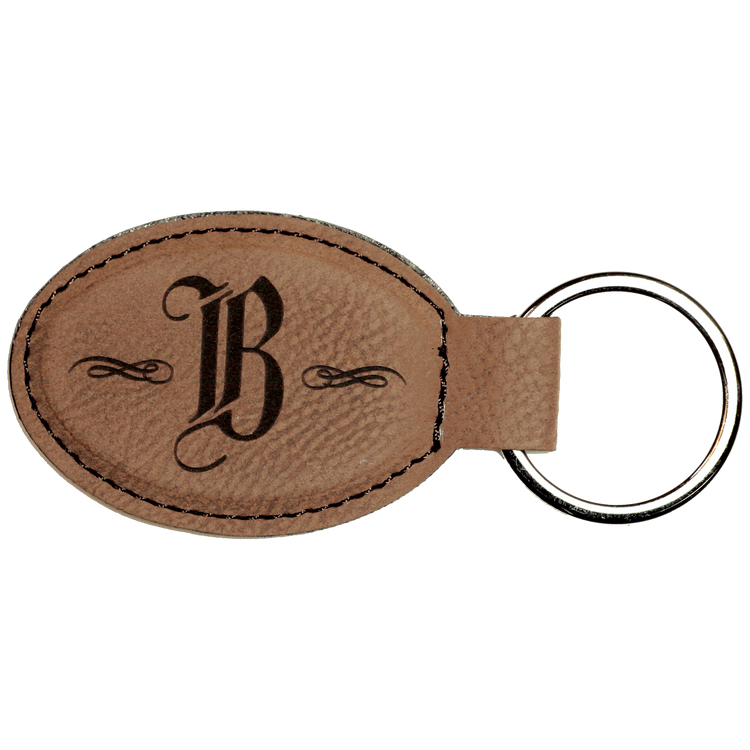 Leatherette Keychain