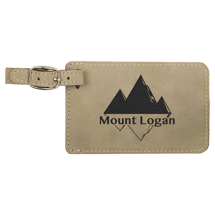 Leatherette Luggage Tag