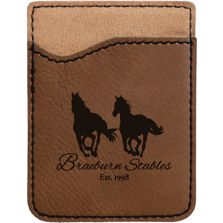 Leatherette Phone Wallet