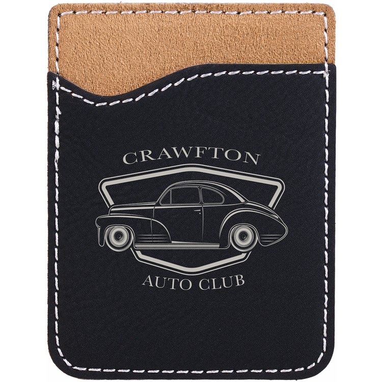 Leatherette Phone Wallet