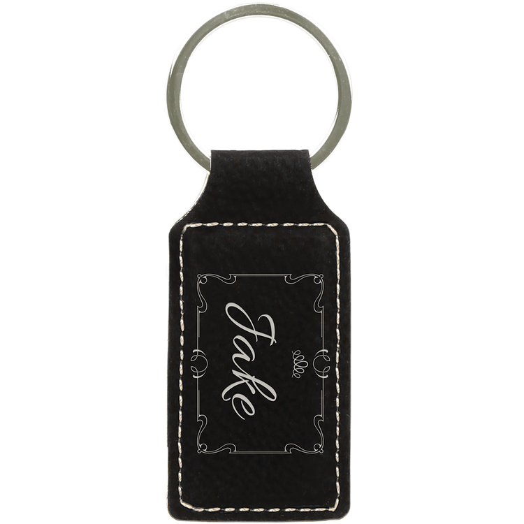 Leatherette Keychain