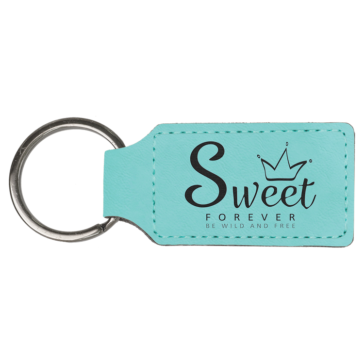 Leatherette Keychain